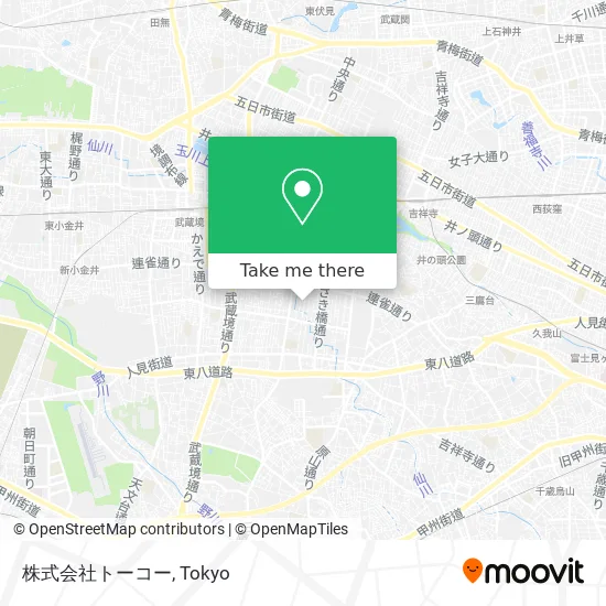 株式会社トーコー map