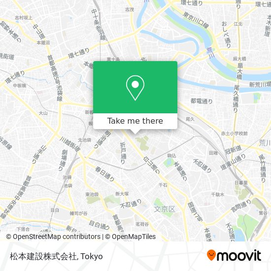 松本建設株式会社 map