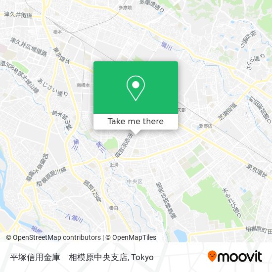 平塚信用金庫　相模原中央支店 map