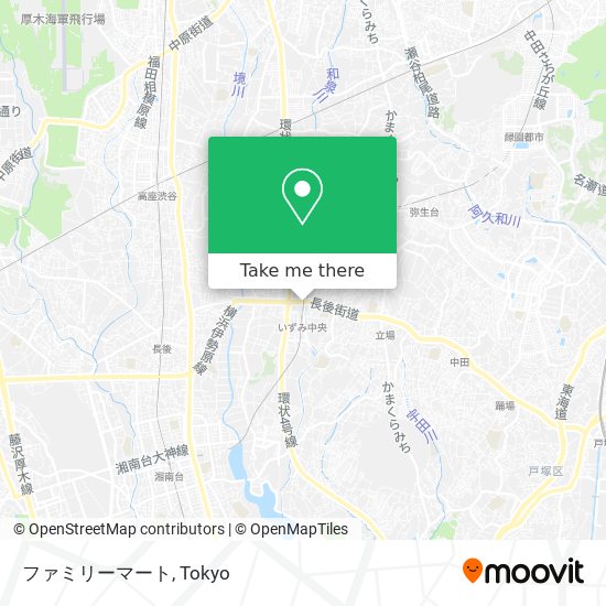 ファミリーマート map