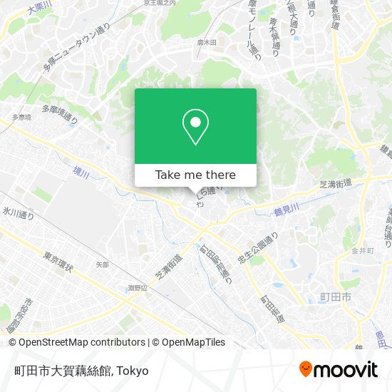 町田市大賀藕絲館 map