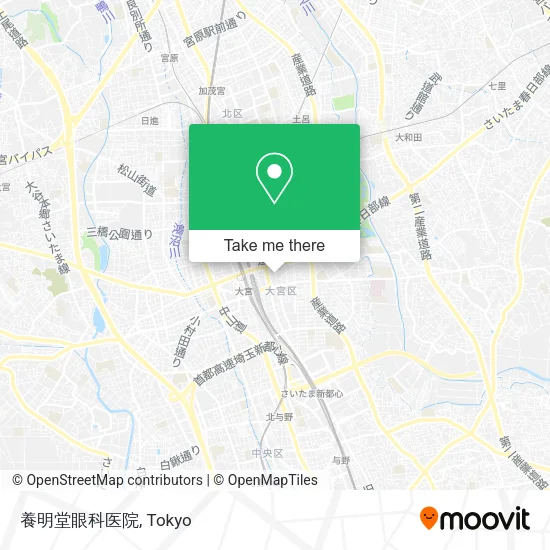 養明堂眼科医院 map