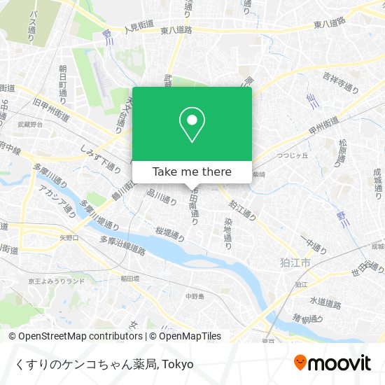 くすりのケンコちゃん薬局 map
