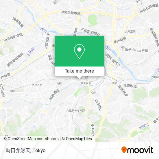 時田弁財天 map