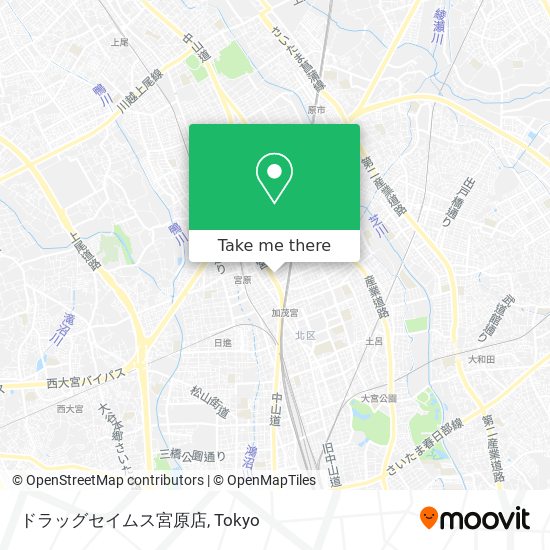 ドラッグセイムス宮原店 map