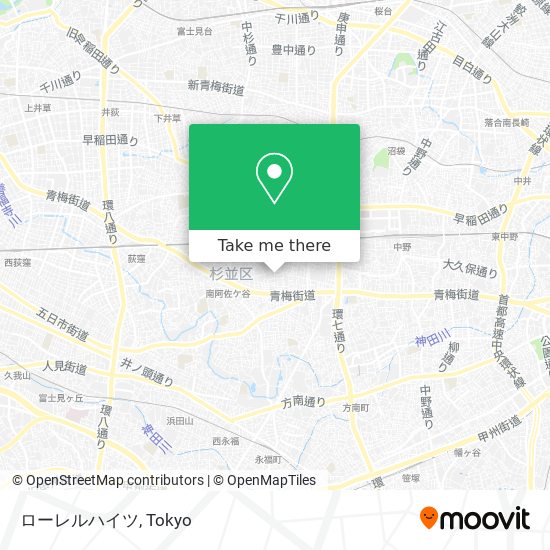 ローレルハイツ map