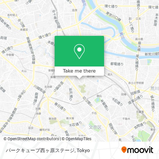 パークキューブ西ヶ原ステージ map