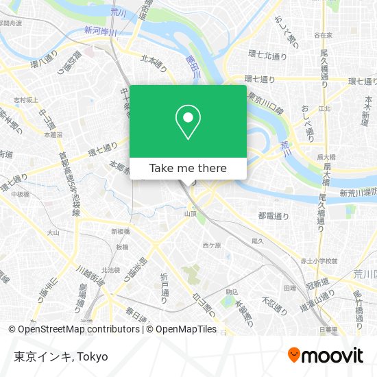 東京インキ map