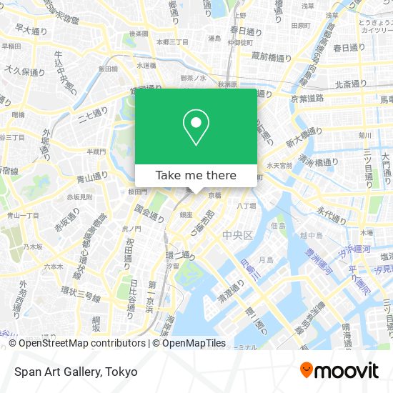 Span Art Gallery map