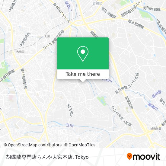 胡蝶蘭専門店らんや大宮本店 map