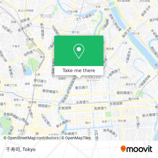 千寿司 map