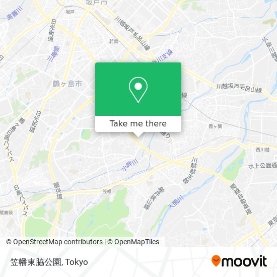 笠幡東脇公園 map