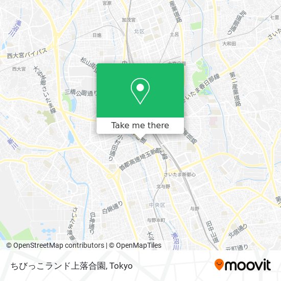 ちびっこランド上落合園 map