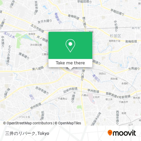 三井のリパーク map