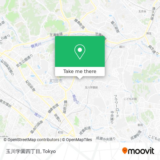 玉川学園四丁目 map