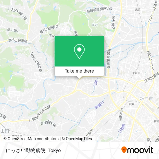 にっさい動物病院 map