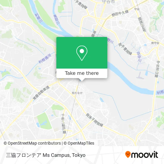 三協フロンテア Ms Campus map