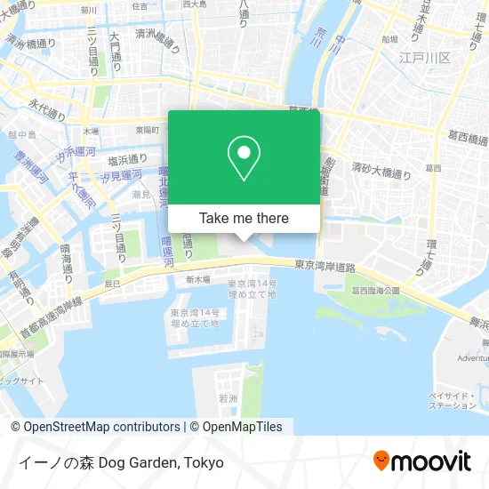 イーノの森 Dog Garden map