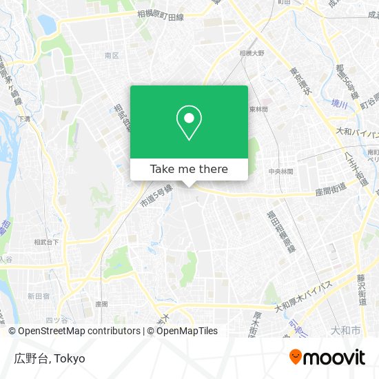 広野台 map