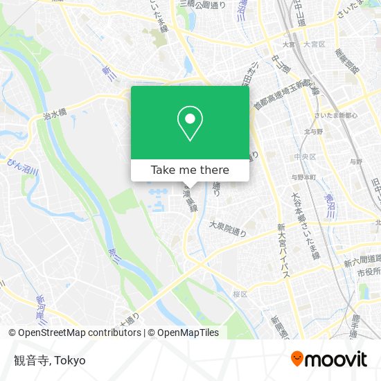 観音寺 map