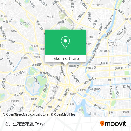 石川生花造花店 map
