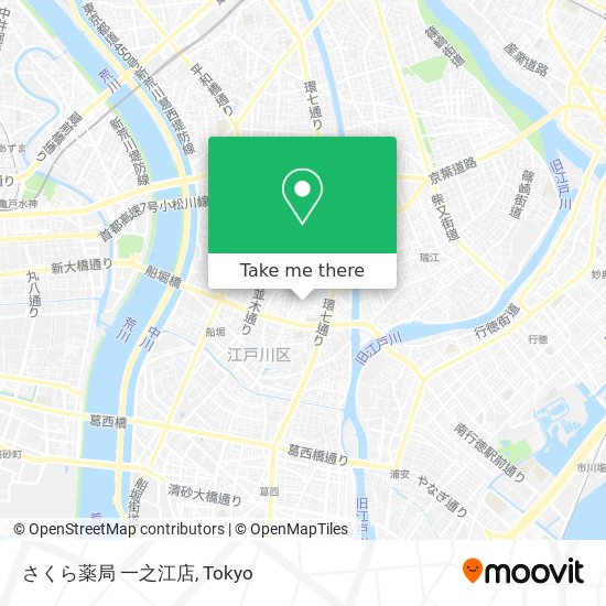 さくら薬局 一之江店 map