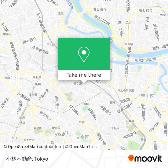 小林不動産 map