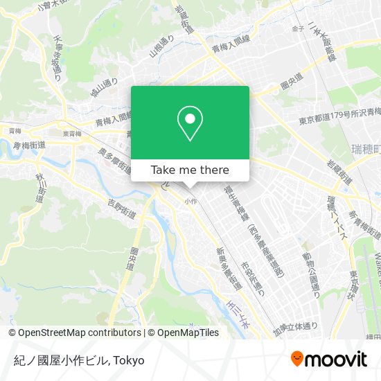 紀ノ國屋小作ビル map