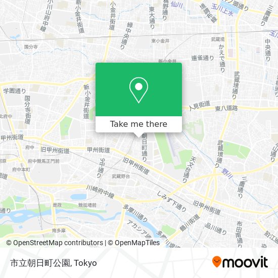 市立朝日町公園 map