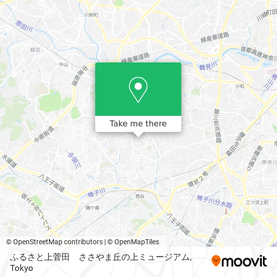 ふるさと上菅田　ささやま丘の上ミュージアム map
