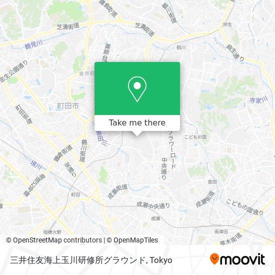 三井住友海上玉川研修所グラウンド map