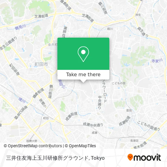三井住友海上玉川研修所グラウンド map