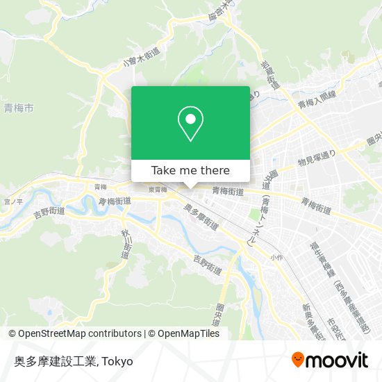 奥多摩建設工業 map