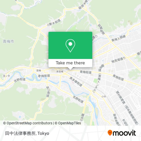 田中法律事務所 map