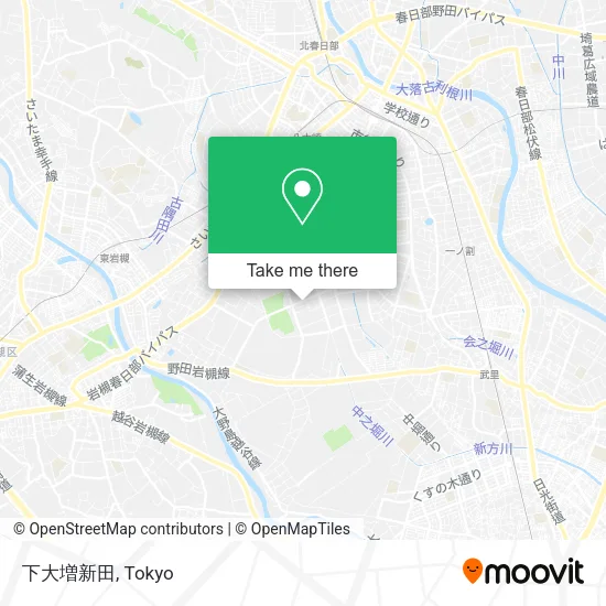 下大増新田 map