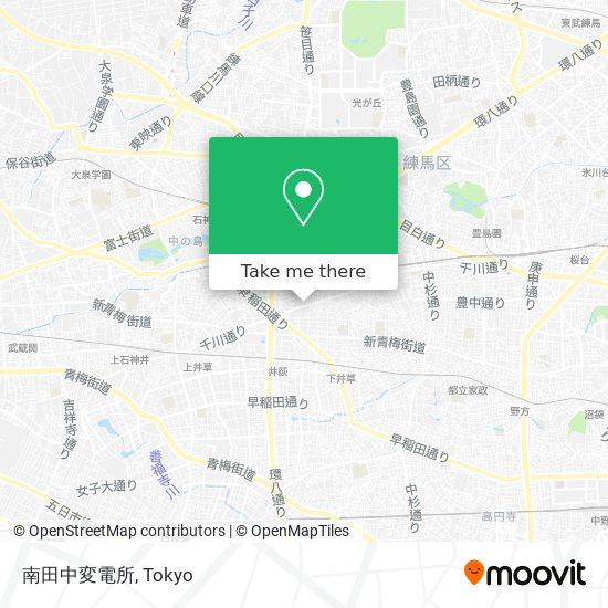 南田中変電所 map