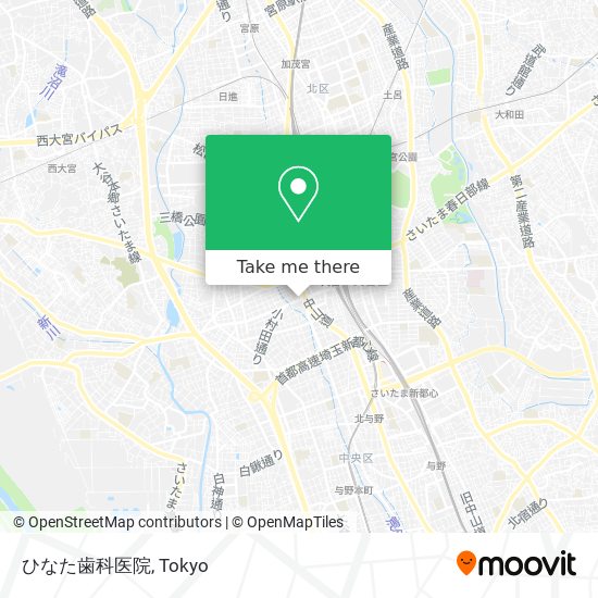 ひなた歯科医院 map