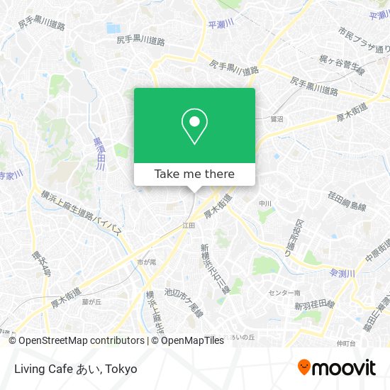 Living Cafe あい map