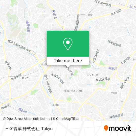 三峯青葉 株式会社 map