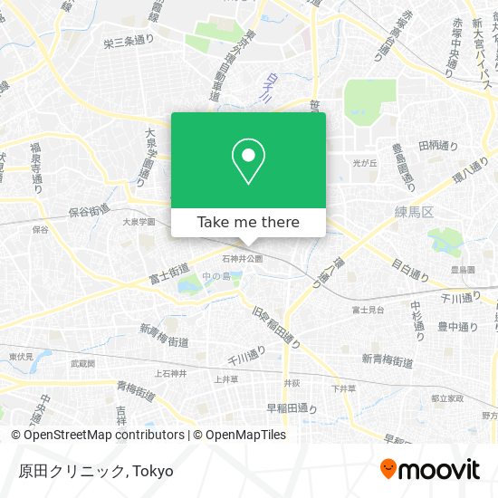 原田クリニック map
