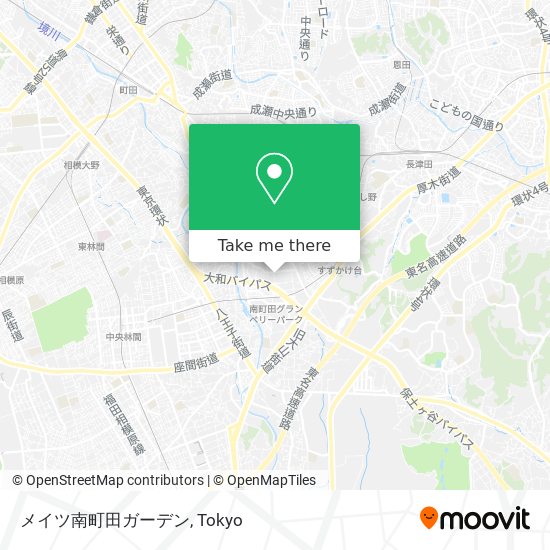 メイツ南町田ガーデン map