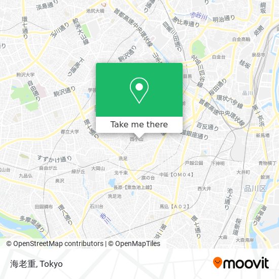 海老重 map