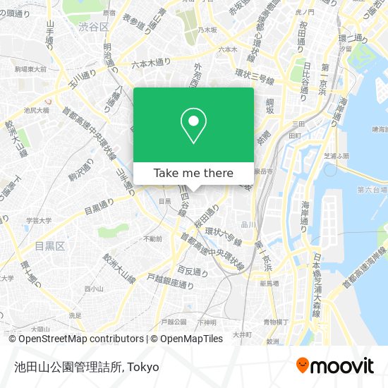 池田山公園管理詰所 map