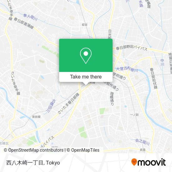 西八木崎一丁目 map