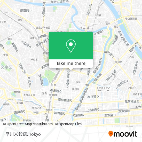 早川米穀店 map