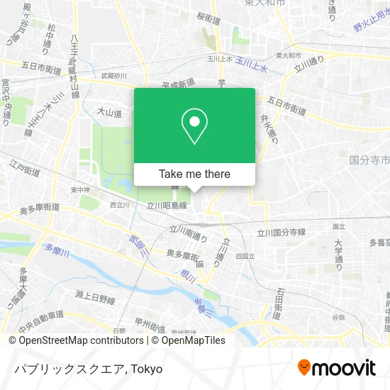 パブリックスクエア map
