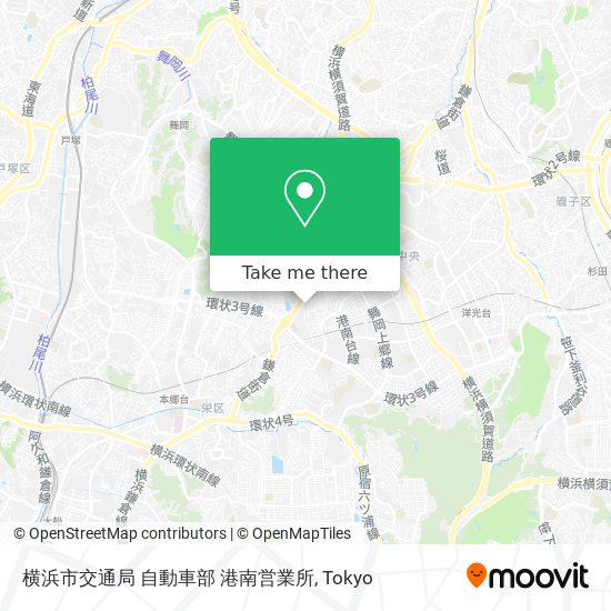 横浜市交通局 自動車部 港南営業所 map