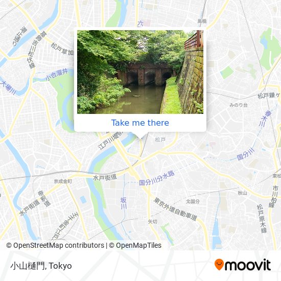 小山樋門 map