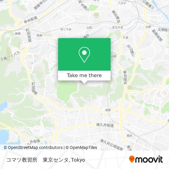 コマツ教習所　東京センタ map