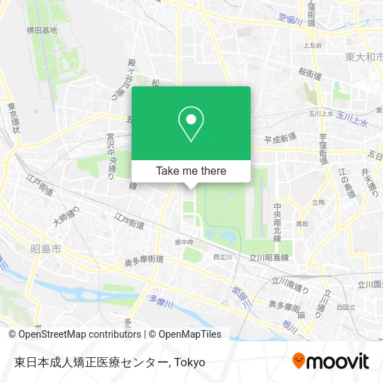 東日本成人矯正医療センター map